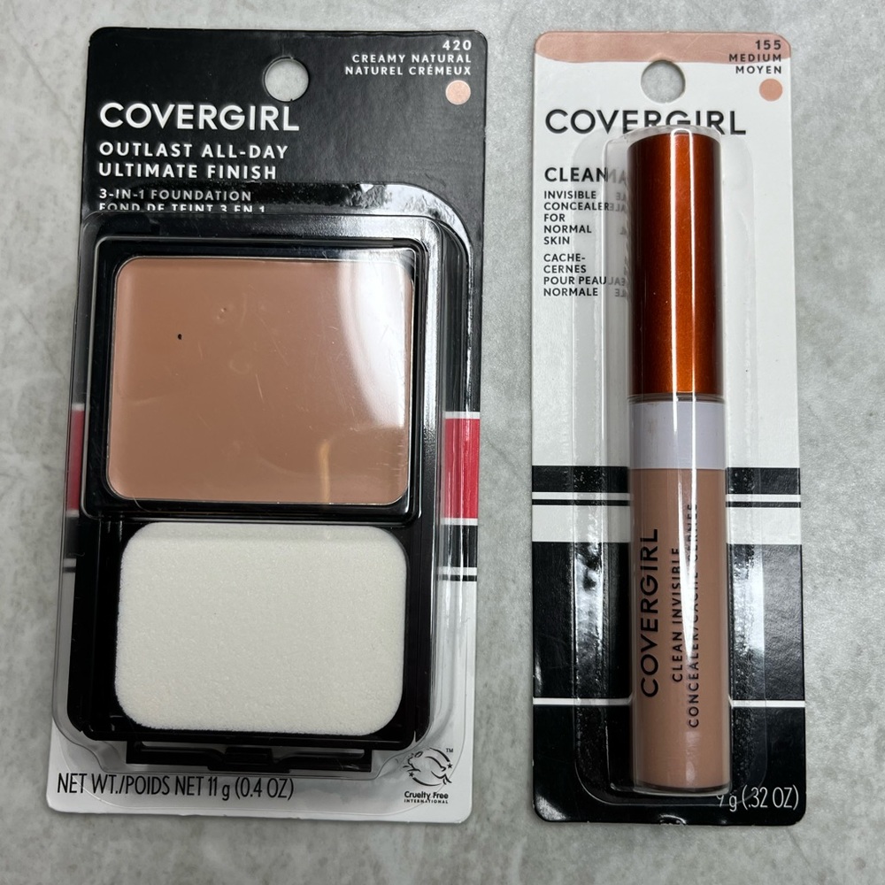 Brand New Covergirl Bundle Foundation & Concealer